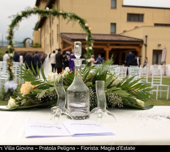 Location: Villa Giovina – Pratola Peligna – Fiorista: Magia d’Estate