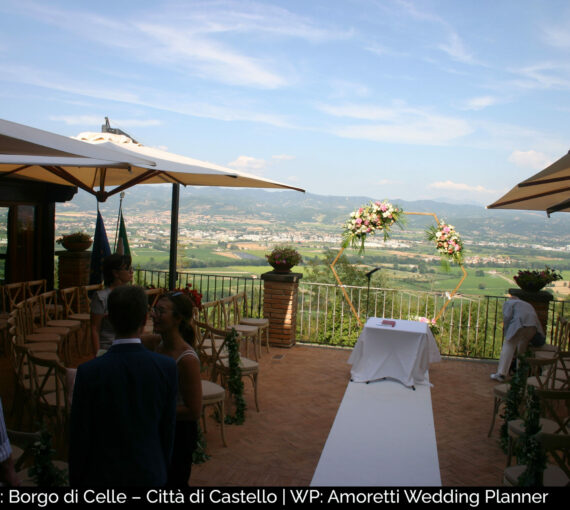 Location: Borgo di Celle – Città di Castello | WP: Amoretti Wedding Planner