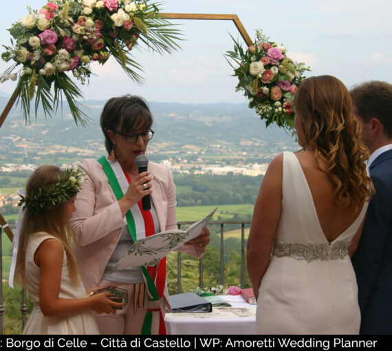 Location: Borgo di Celle – Città di Castello | WP: Amoretti Wedding Planner