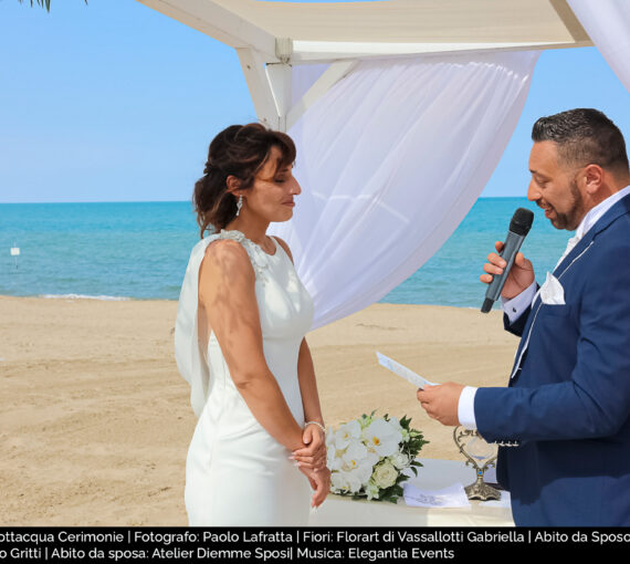 Location: Sottacqua Cerimonie -Termoli | Fotografo: Paolo Lafratta | Fiori: Florart di Vassallotti Gabriella | Abito da Sposo: Atelier Fabio Gritti | Abito da sposa: Atelier Diemme Sposi| Musica: Elegantia Events